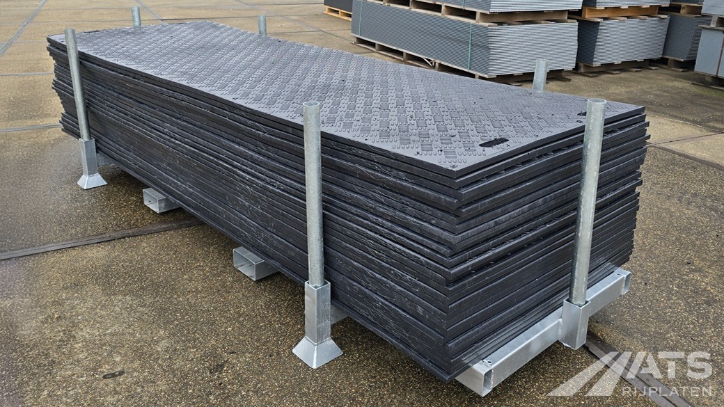 Stapelbox met 25 rijplaten