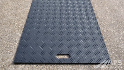 Front of the 240mm A-quality plastic road plate