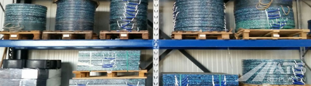 Plastic Stamping Plates in Storage
